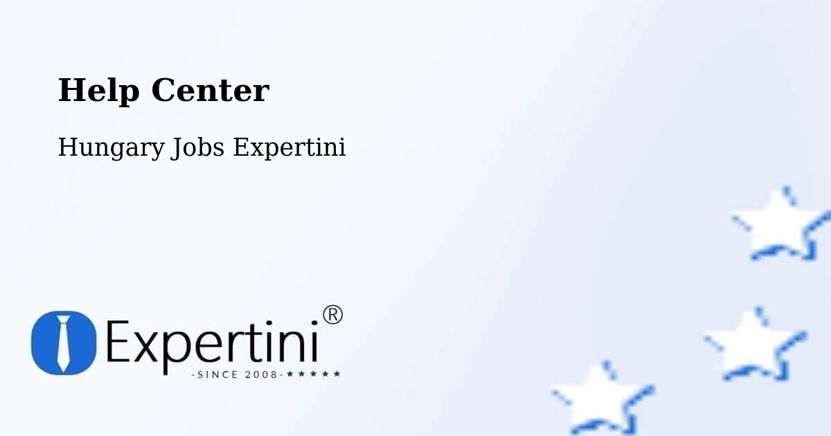 Help Center – Dávod - Hungary Jobs Expertini