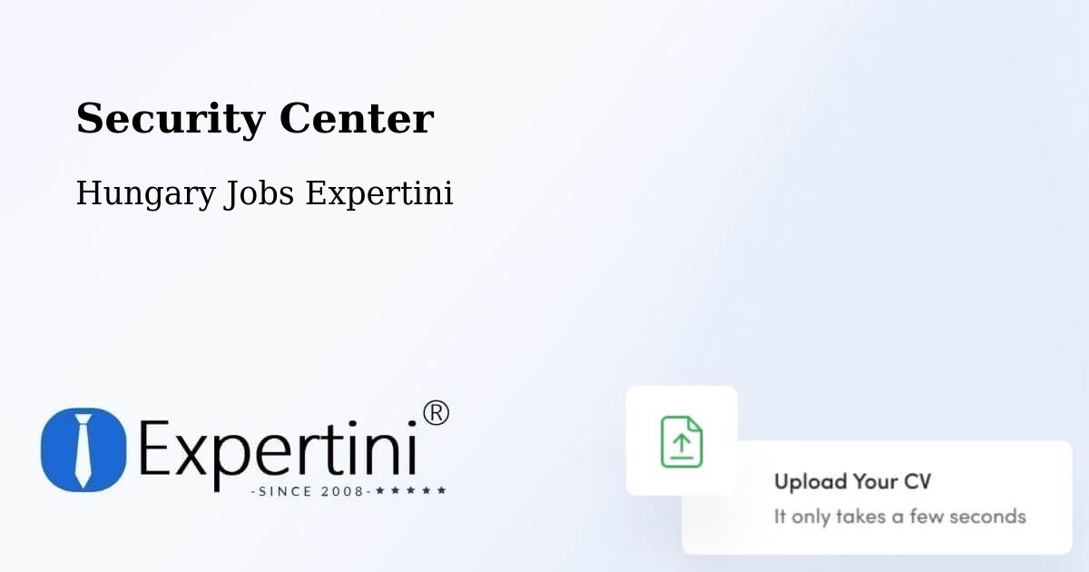 Security & Compliance – Dávod - Hungary Jobs Expertini